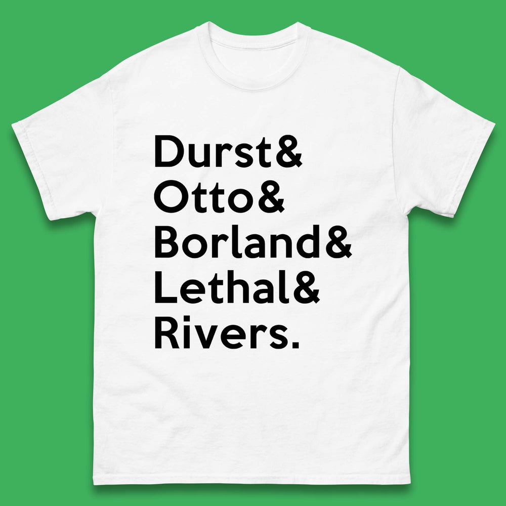 Durst & Otto & Borland & Lethal & Rivers Limp Bizkit Band T-Shirt