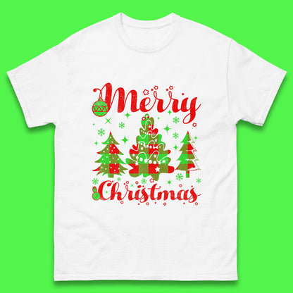 merry christmas trees t shirt