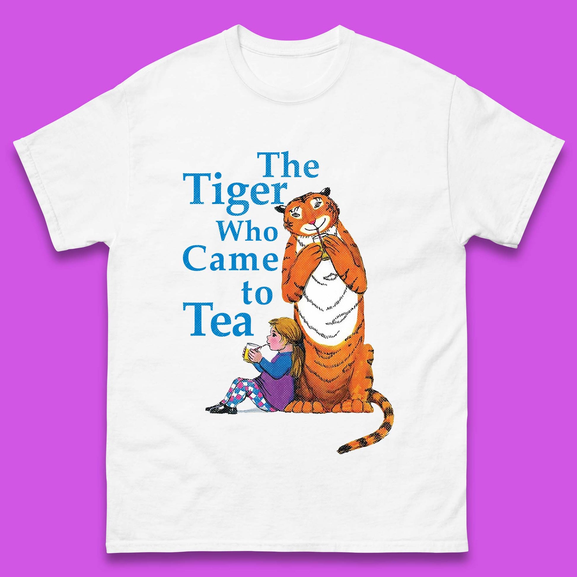 The Tiger Who Came To Tea Mens T-Shirt