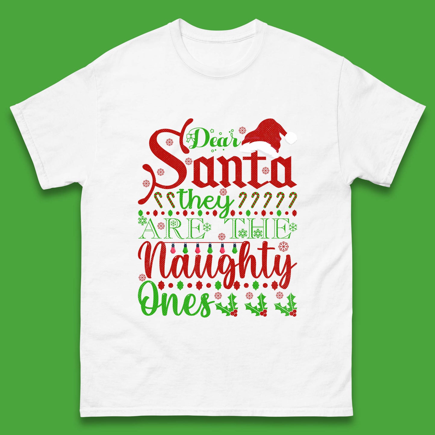 dear santa christmas t shirt