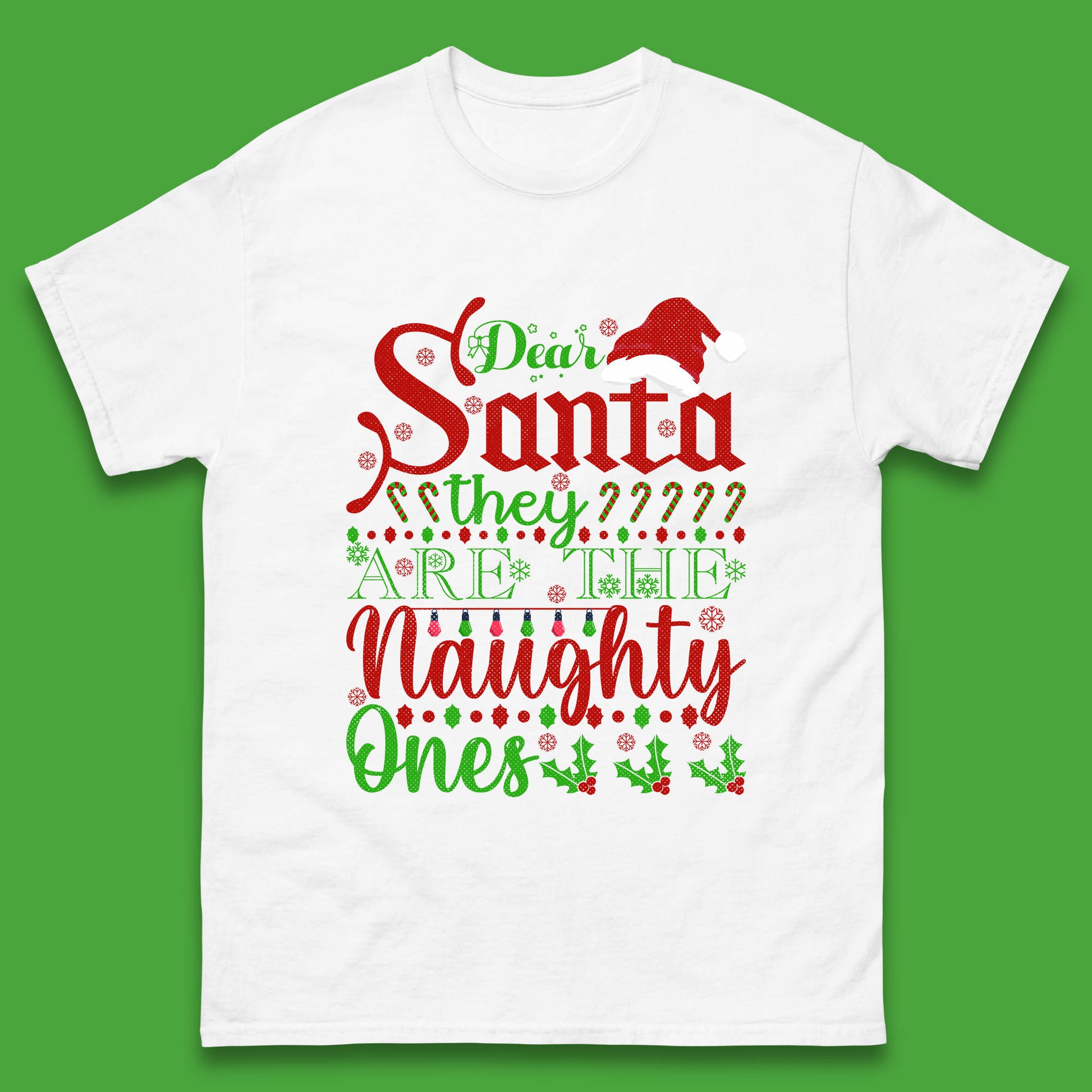 dear santa christmas t shirt