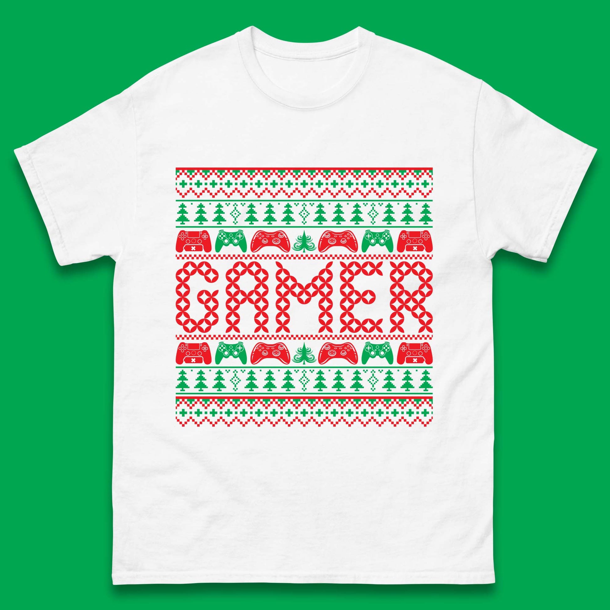 gamer christmas shirt