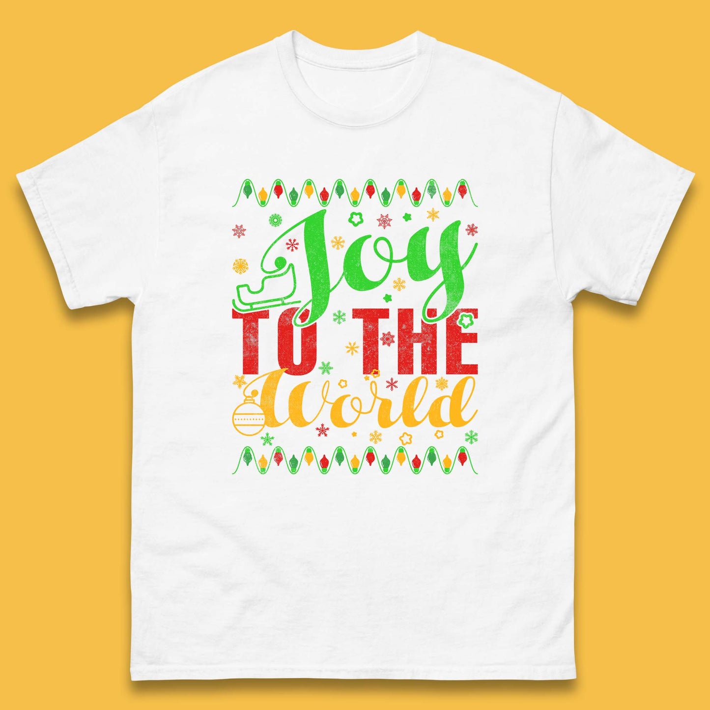 merry christmas joy to the world t shirt
