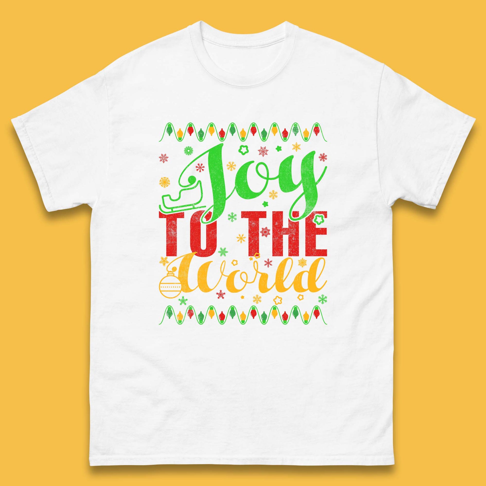 merry christmas joy to the world t shirt