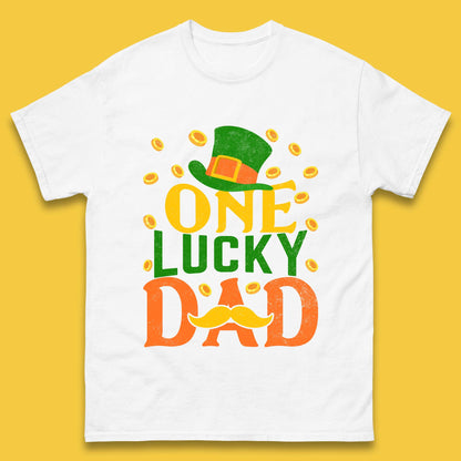 One Lucky Dad Patrick's Day Mens T-Shirt