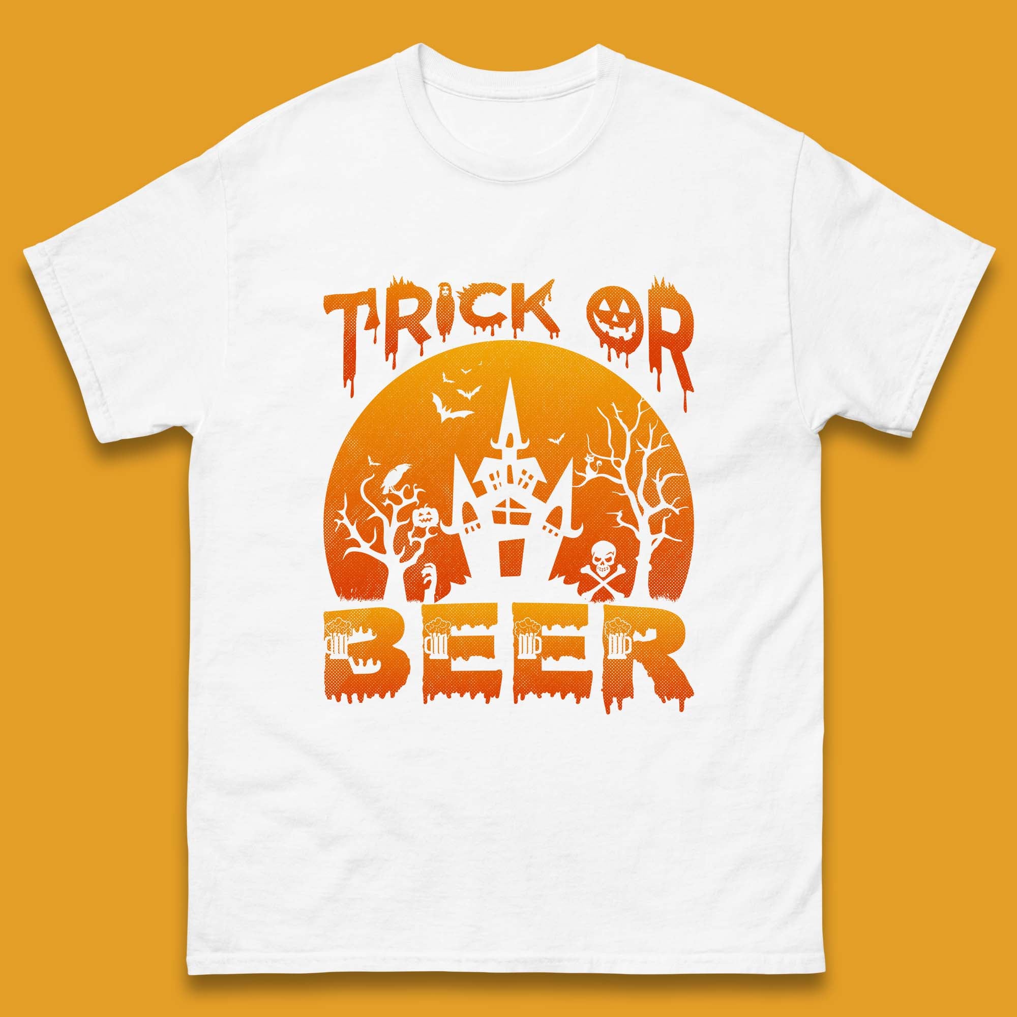 Halloween Slogan T Shirt