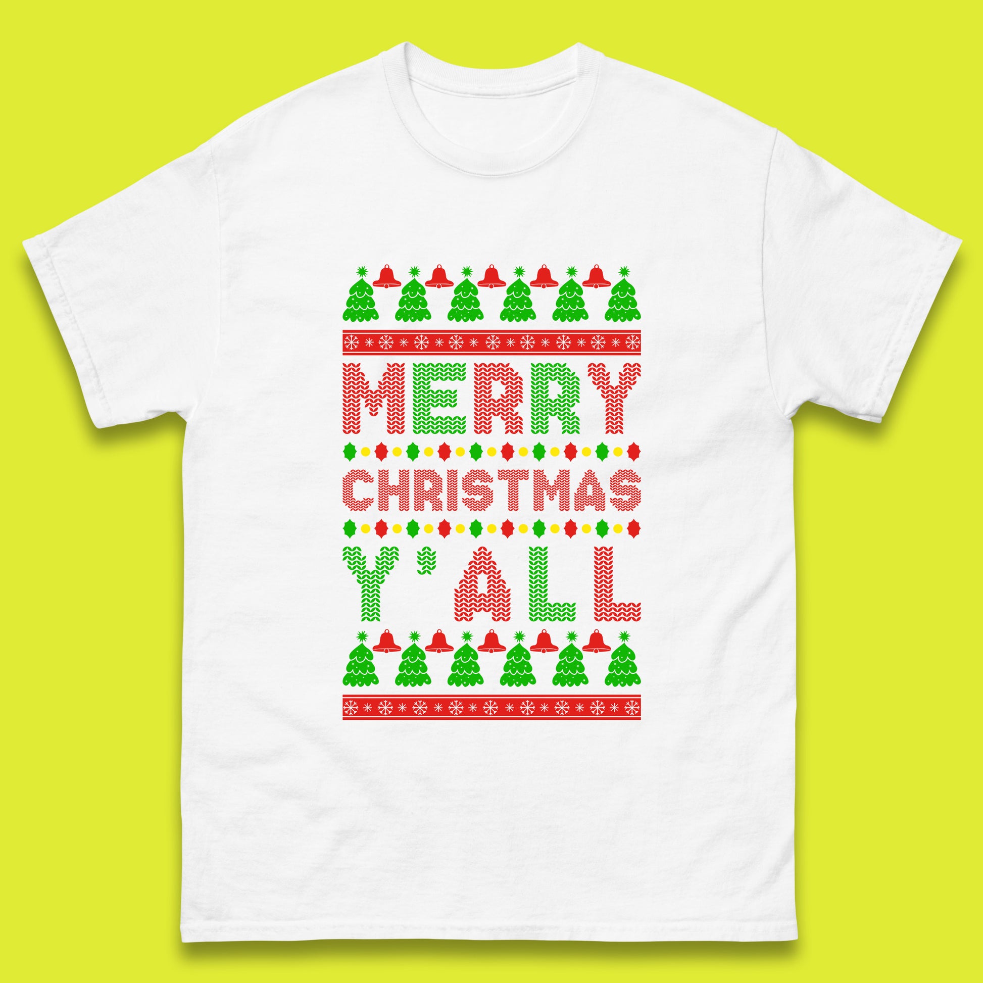 merry christmas y all t shirt