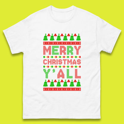 merry christmas y all t shirt