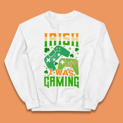 Irish I Was Gaming Kids Jumper