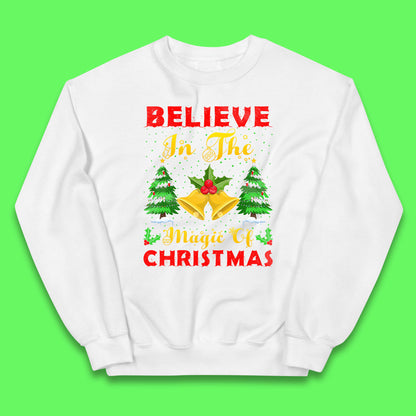 believe in the magic of christmas jumper
