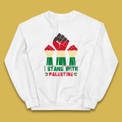 I Stand with Palestine Child Sweater