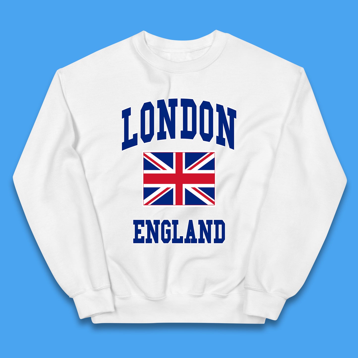 London England Flag Great Britain United Kingdom Uk Union Jack Souvenir British Flag Kids Jumper