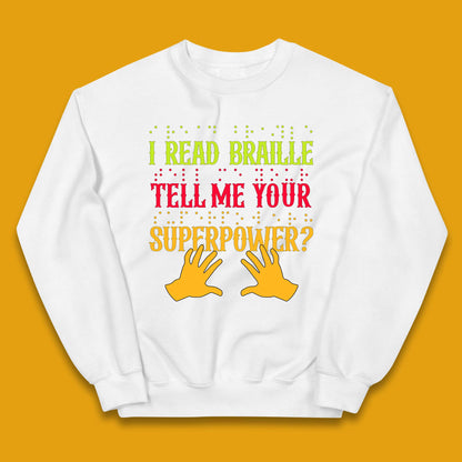 Braille Superpower Kids Jumper