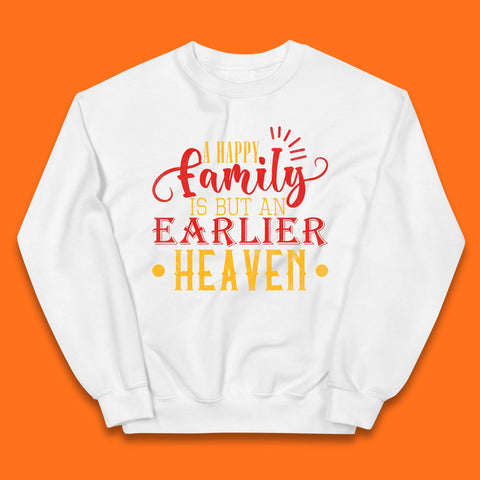 Family Quotes Kids Jumper