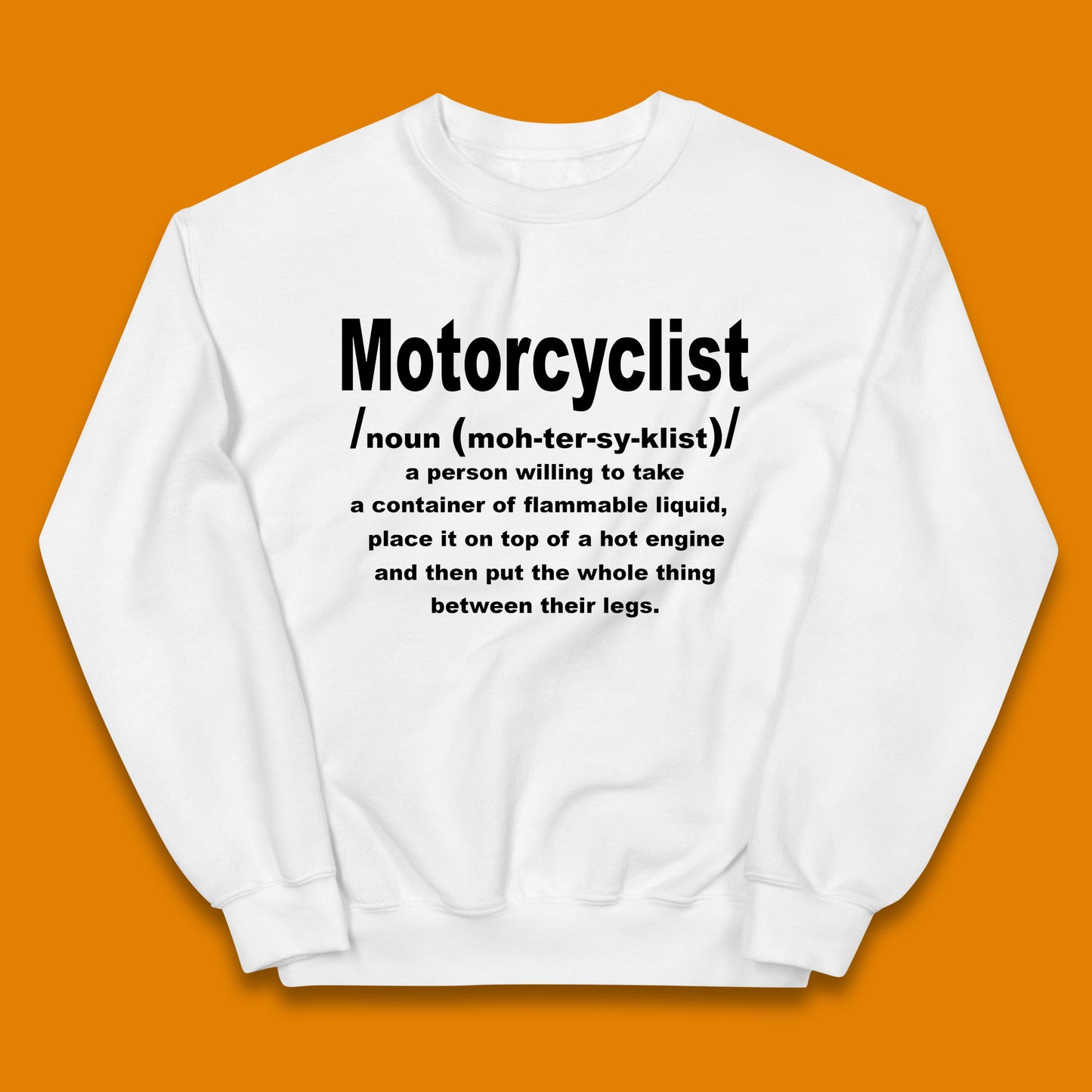 Childrens Motorbike Sweater