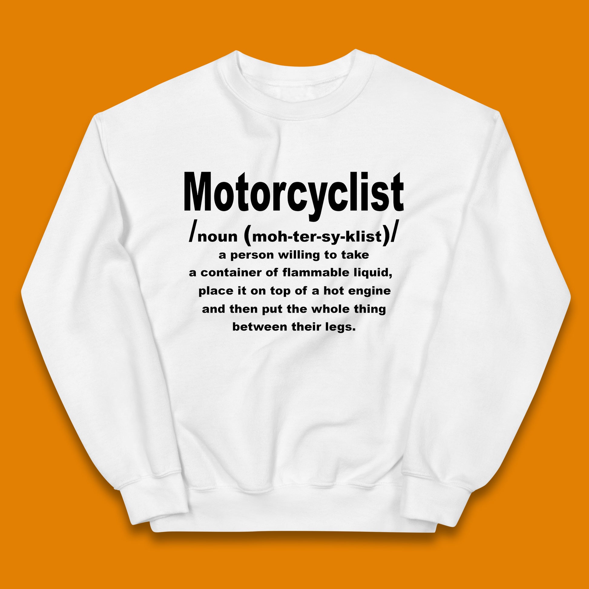 Childrens Motorbike Sweater