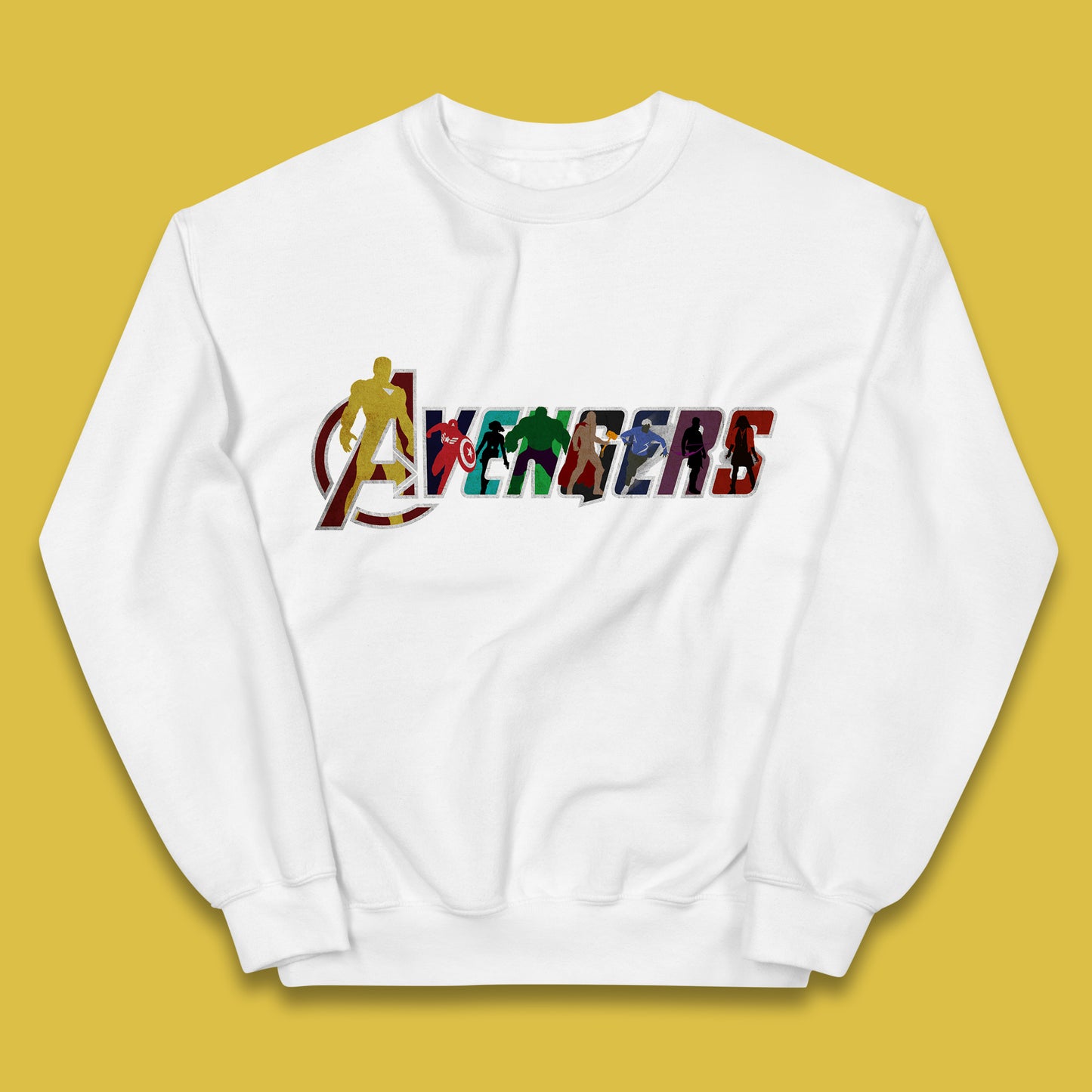 Marvel Avengers Super Heroes Movie Characters Spider Man, Hulk, Iron Man, Thor, Captain America Avengers Group Kids Jumper