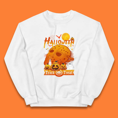 Happy Halloween Jason Voorhees Face Mask Halloween Friday The 13th Horror Movie Halloween Pumpkins Kids Jumper