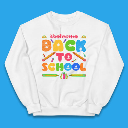 Welcome Back To School Return to the Halls of Learning School Study Gift Kids Jumper