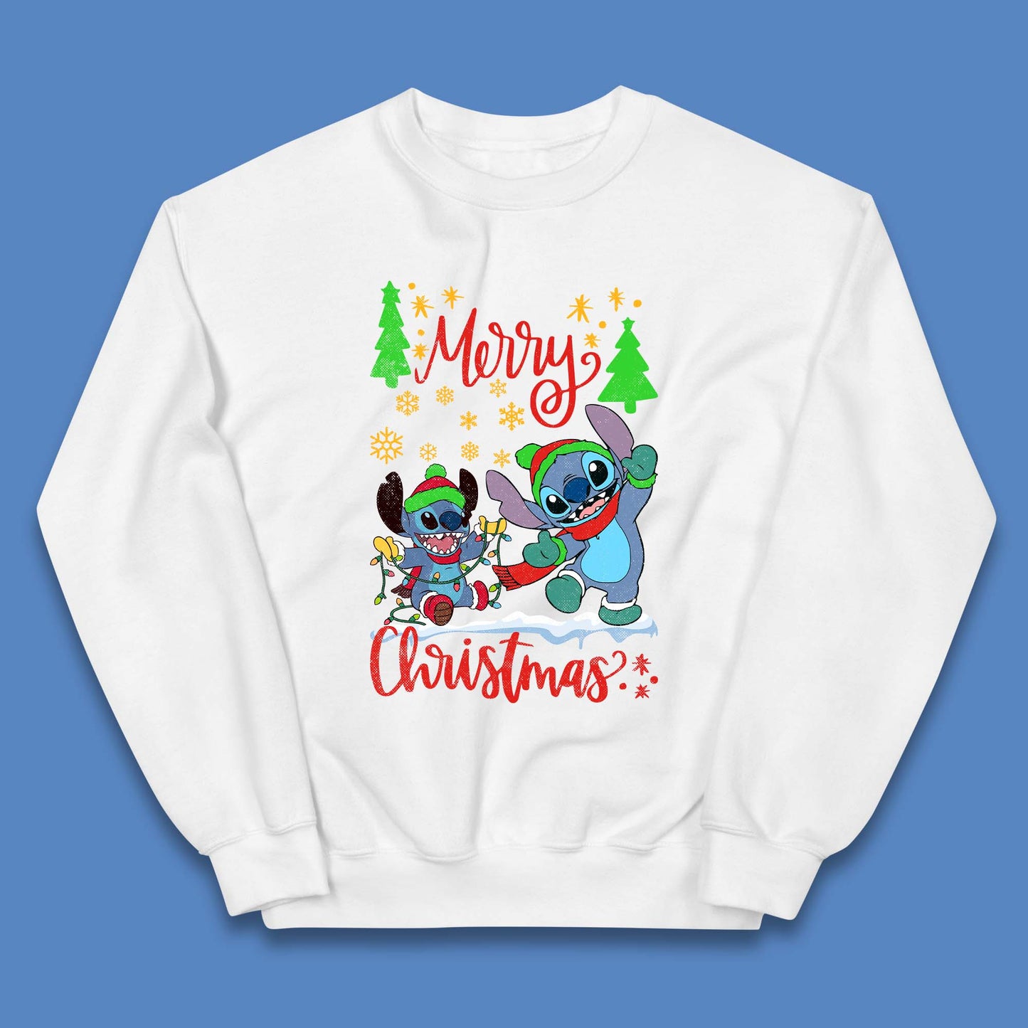Stitch Squad Christmas Kids Jumper
