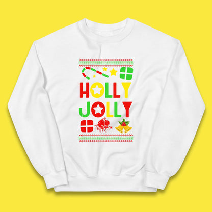 holly jolly christmas jumper