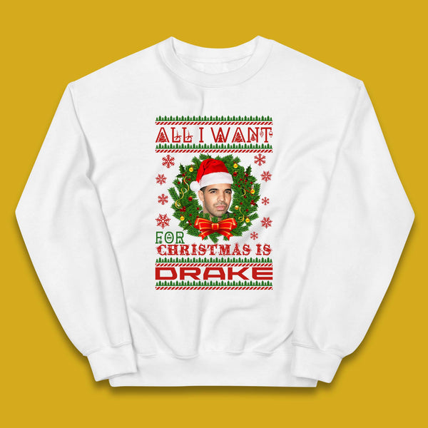 Drake Christmas Kids Jumper