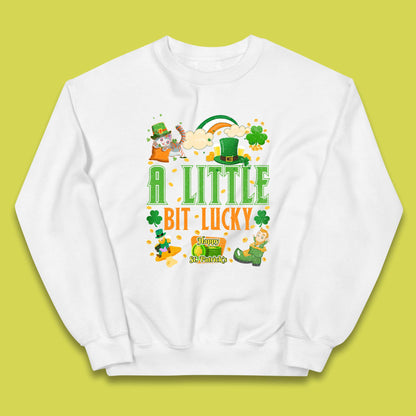 A Little Bit Lucky St. Patrick's Kids Jumper