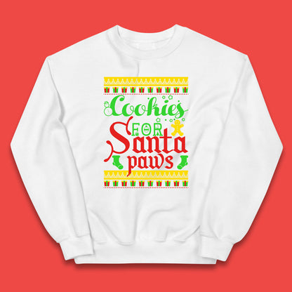 christmas cookies for santa paws jumper