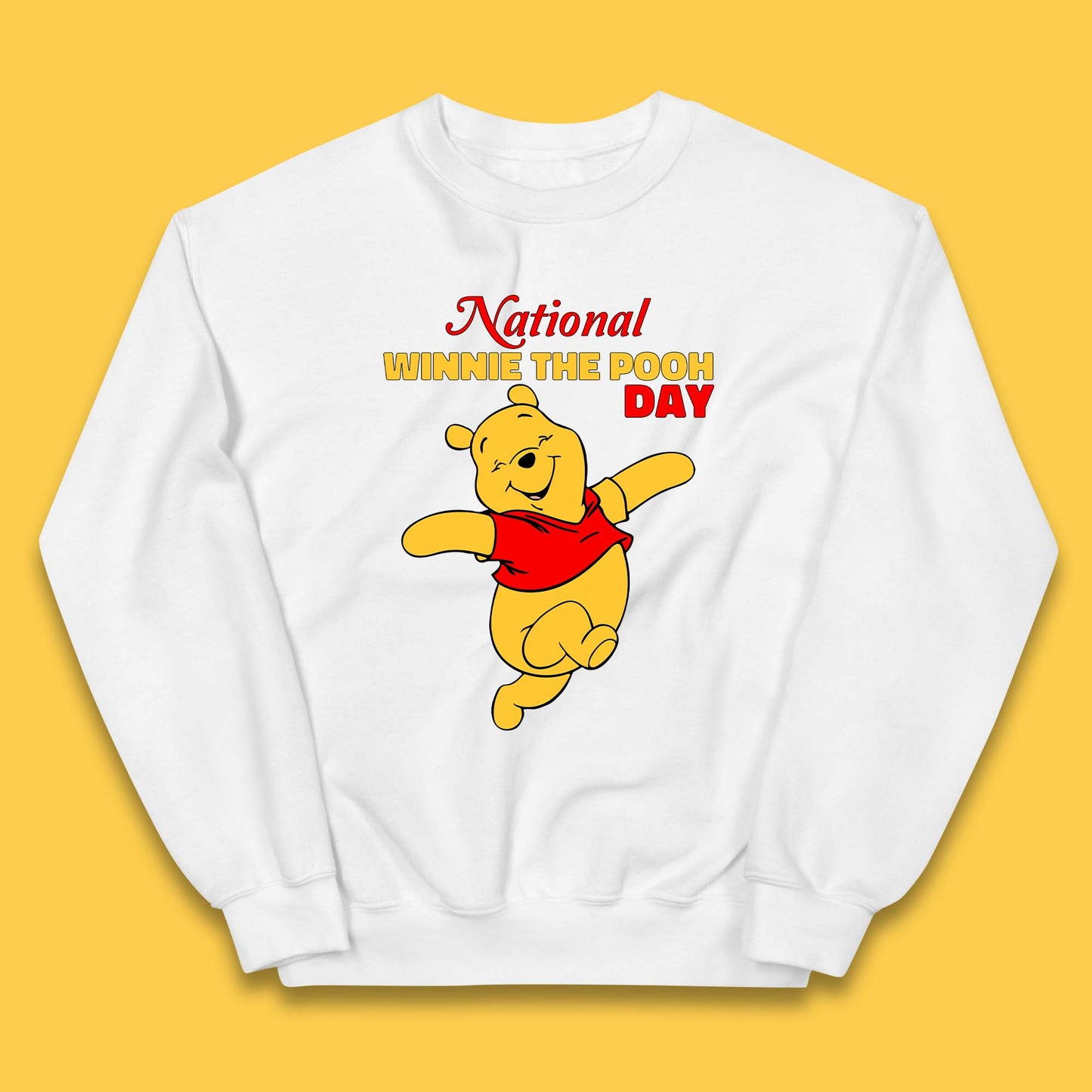 National Winnie The Pooh Day Kids Jumper