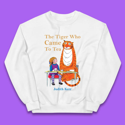 The Tiger Who Came To Tea Kids Jumper