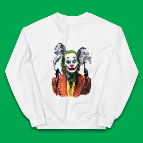 The Joker Why So Serious? Movie Villain Comic Book Character Supervillain Movie Poster Kids Jumper