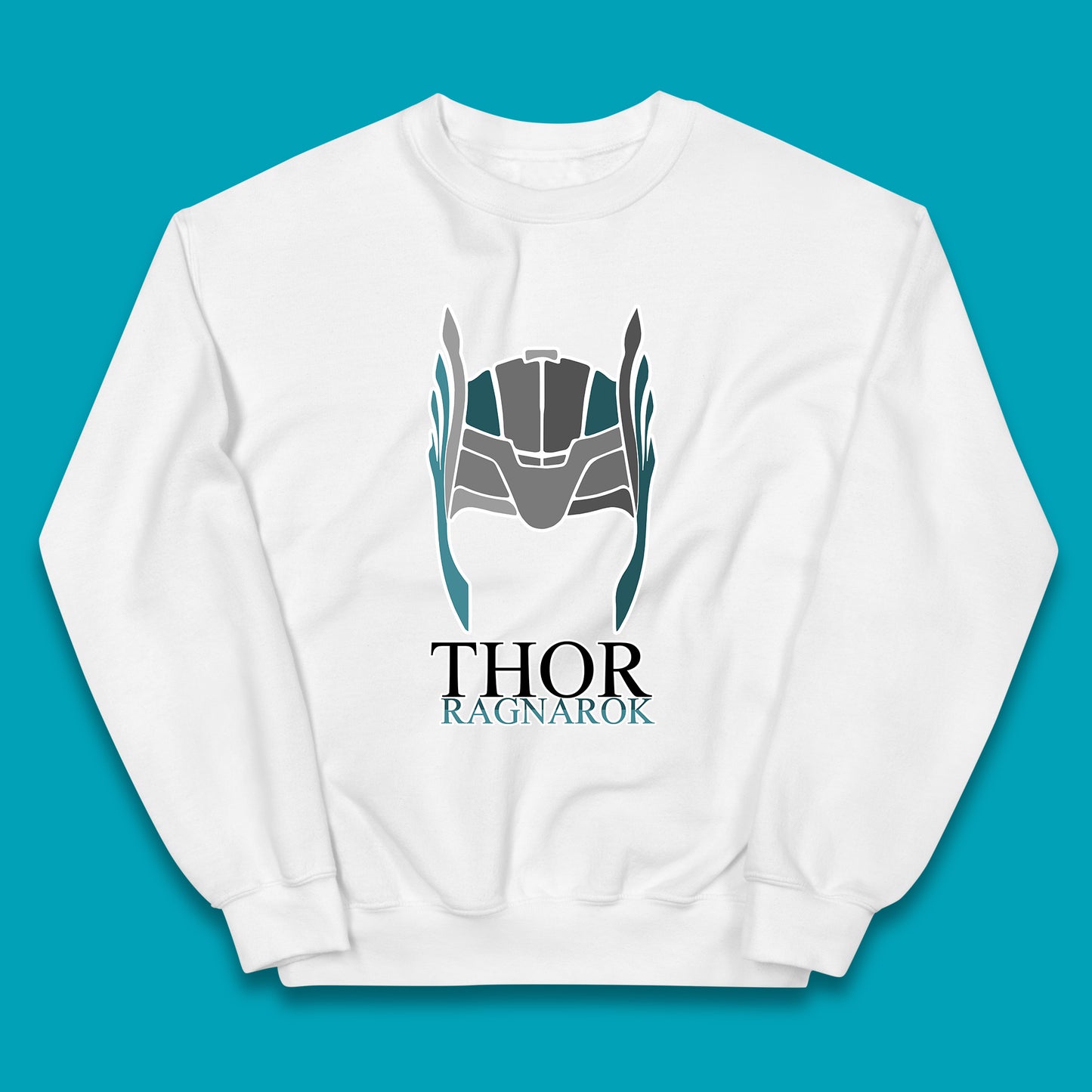 Thor Ragnarok Marvel Avenger Thor Helmet Superhero Movie Character Thor Helmet Ragnarok Kids Jumper