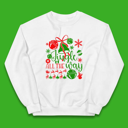jingle all the way christmas jumper