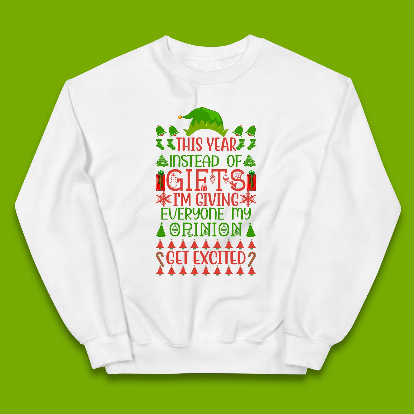 christmas elf jumper