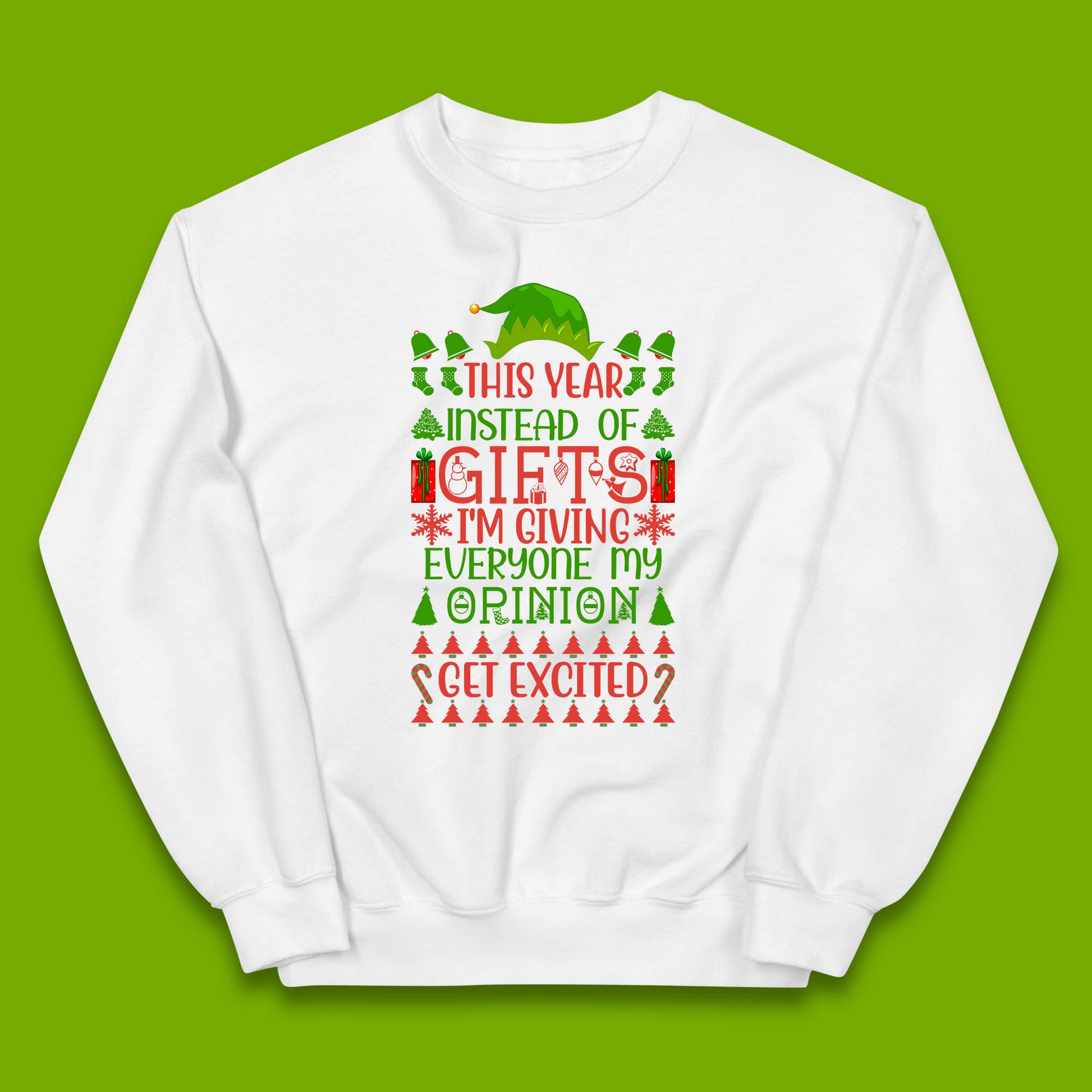 christmas elf jumper