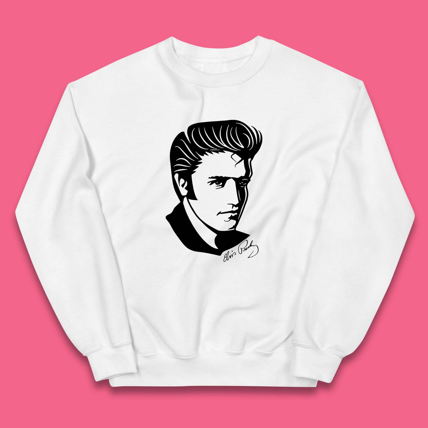 Elvis Presley American Singer King Of Rock And Roll Elvis Presley Lovers Kids Jumper