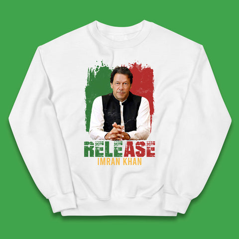 Release Imran Khan Prisoner No 804 Stand With Imran Khan Pakistan Kids Jumper