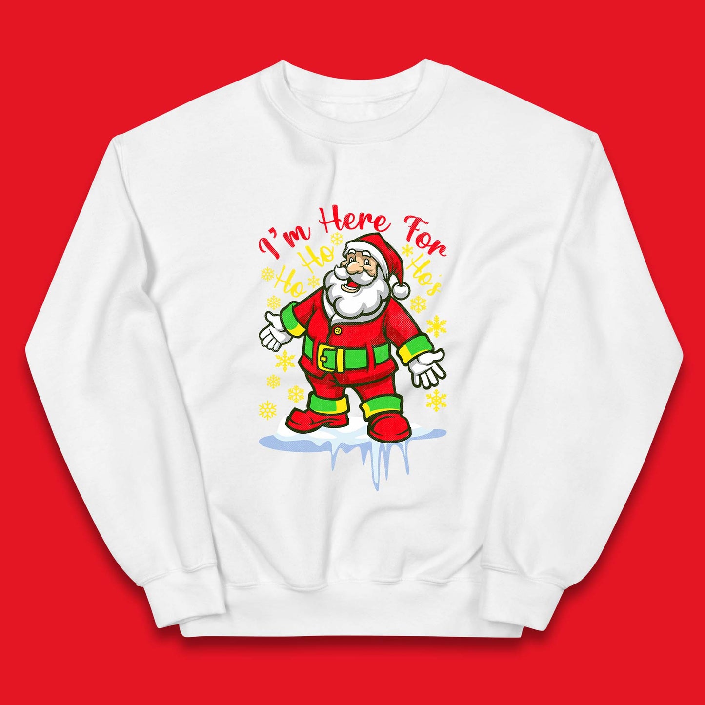 santa claus christmas jumper