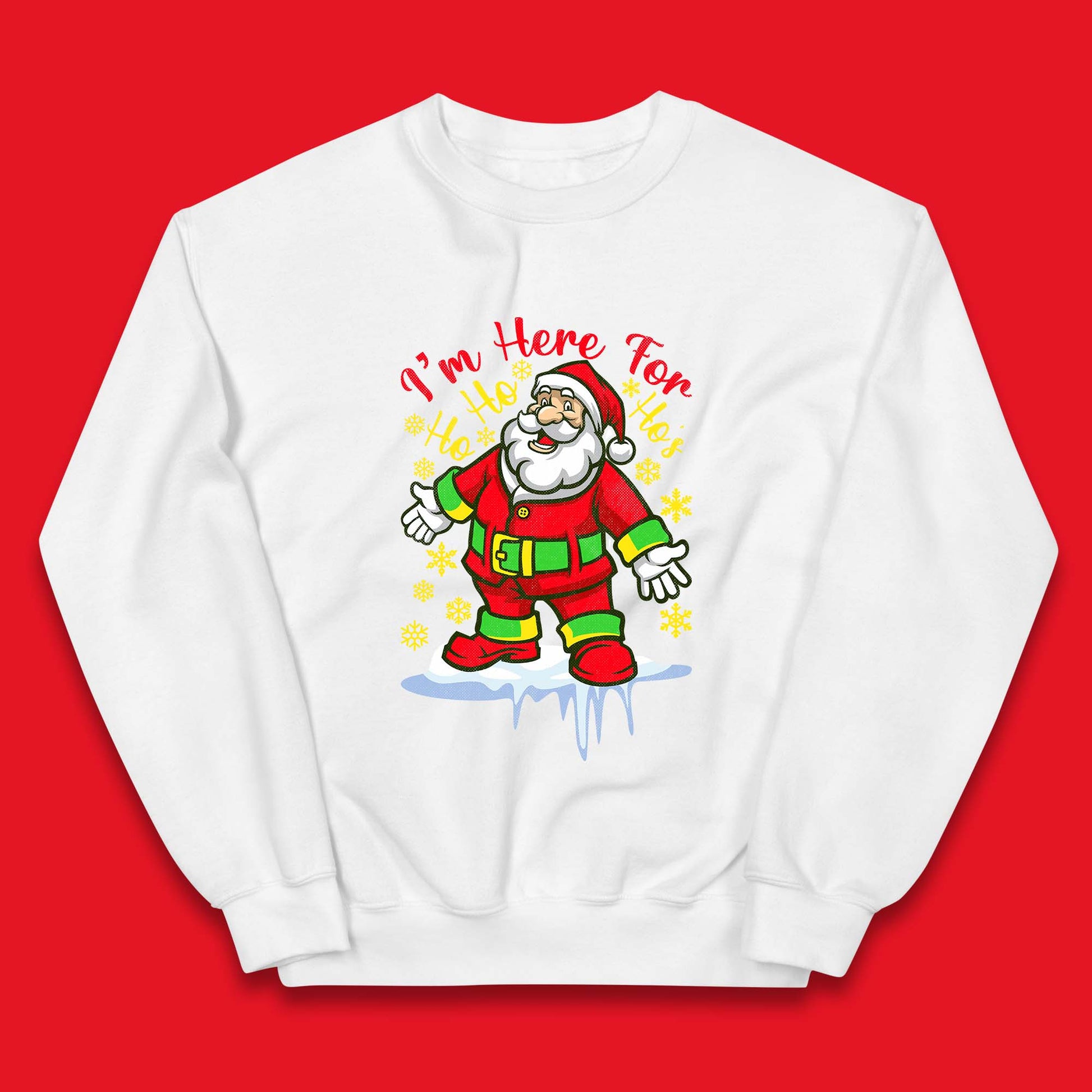 santa claus christmas jumper