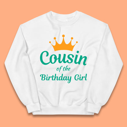 Cousin Of The Birthday Girl Kids Jumper