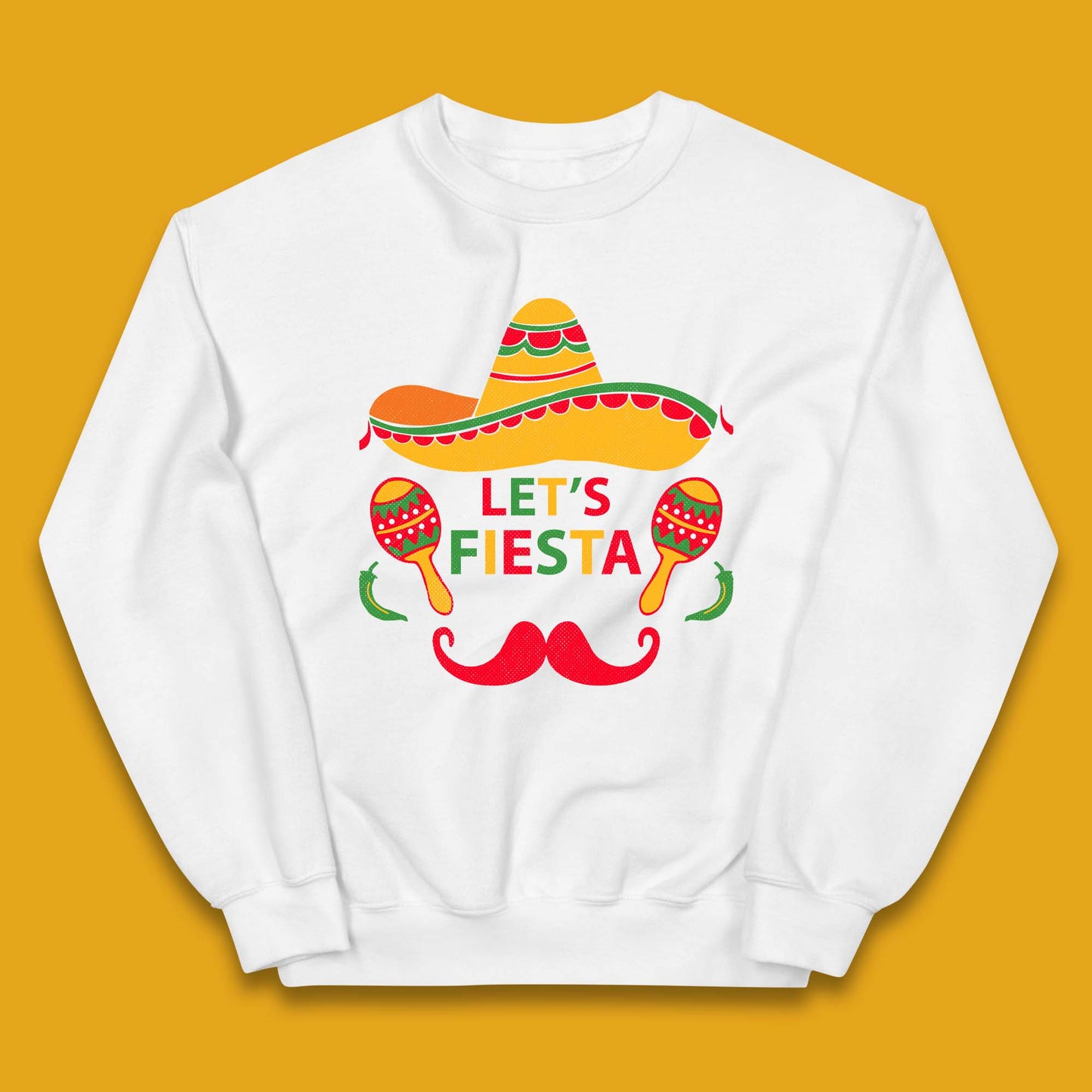 Let's Fiesta Cinco De Mayo Kids Jumper