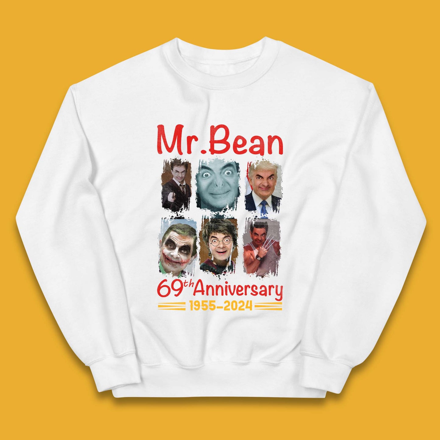 Mr. Bean 69th Anniversary Kids Jumper