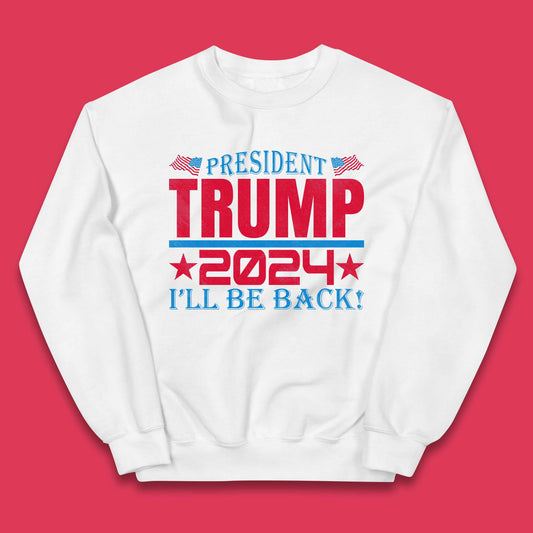 President Trump 2024 Kids Jumper