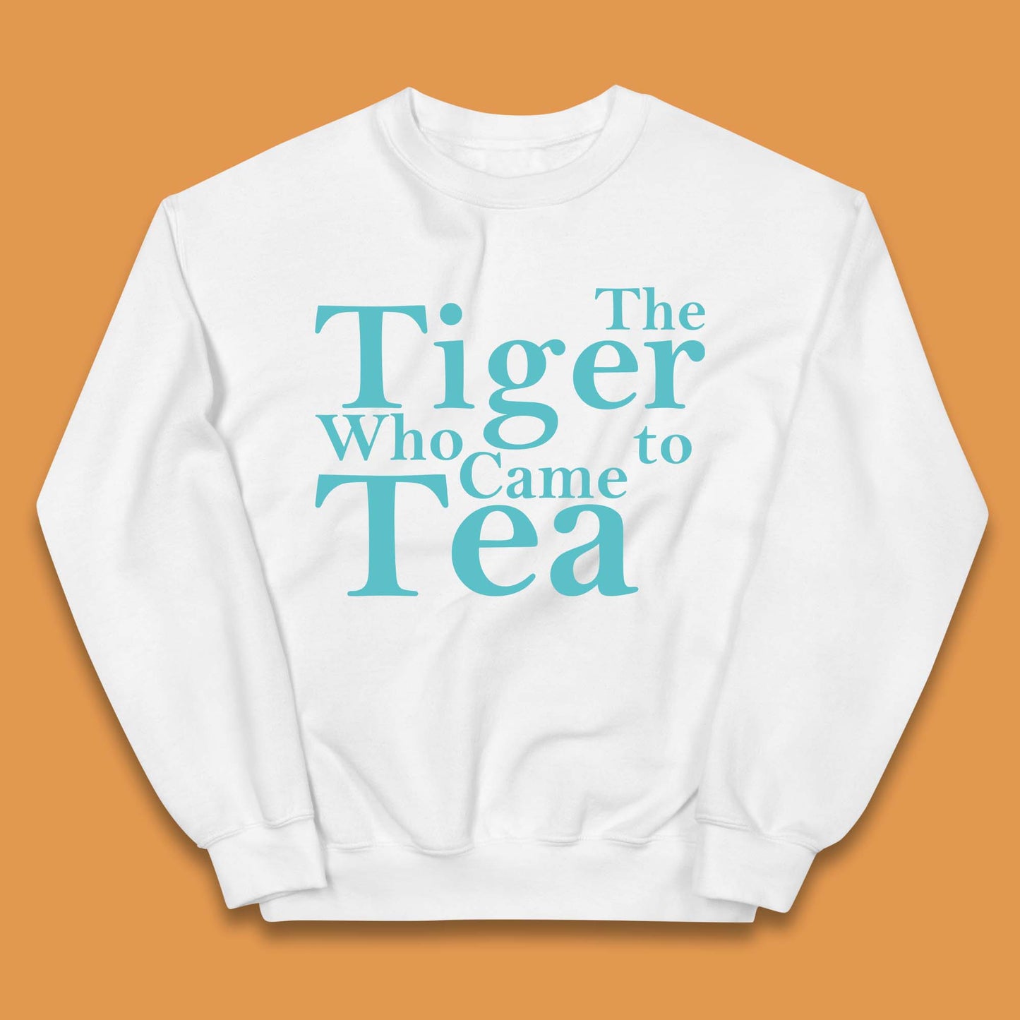 The Tiger Who Came To Tea Story Book Kids Jumper