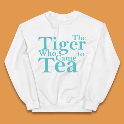 The Tiger Who Came To Tea Story Book Kids Jumper