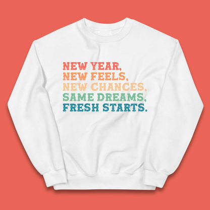 New Year New Feels Kids Jumper