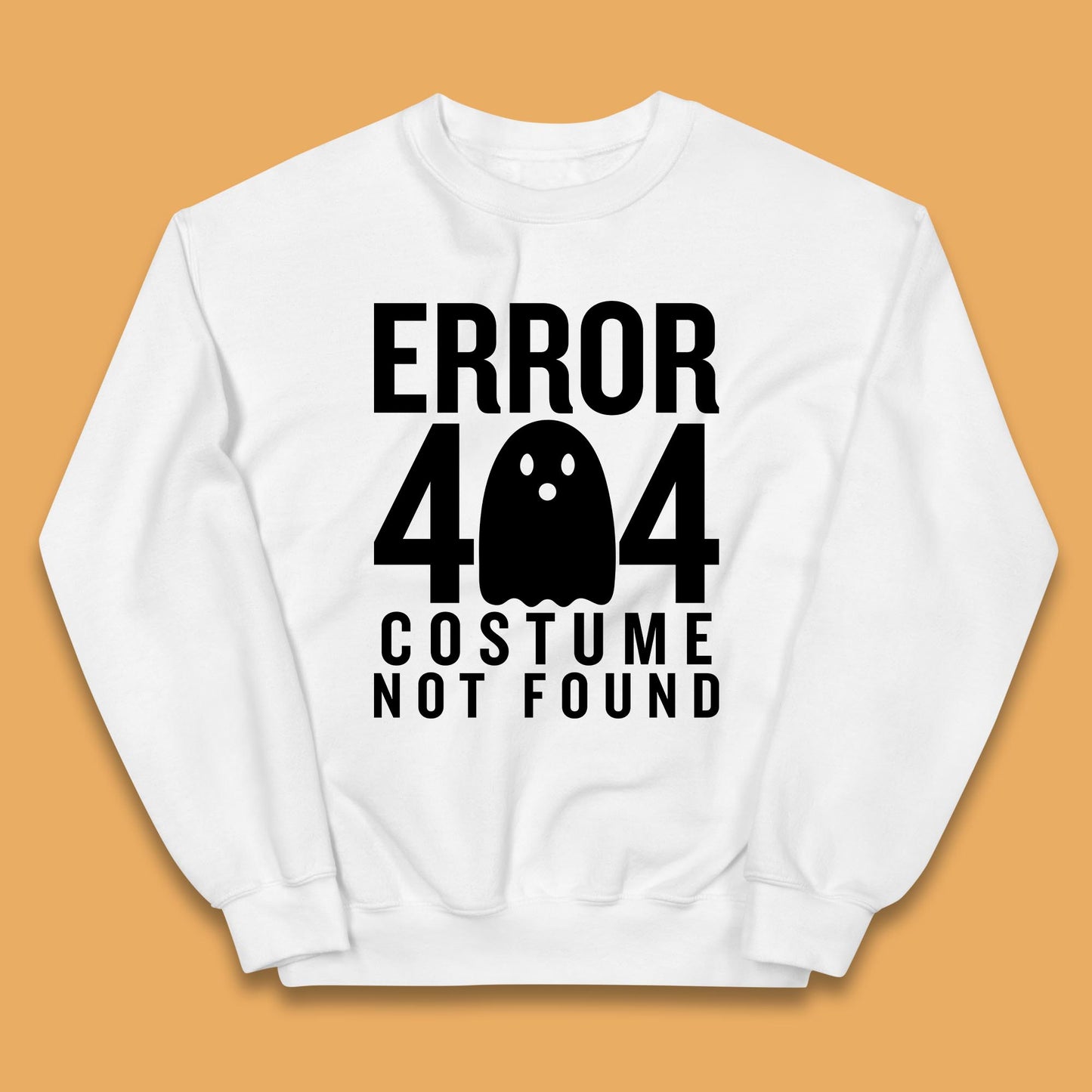 Error 404 Costume Not Found Halloween This Is My Halloween Costume Error 404 Kids Jumper