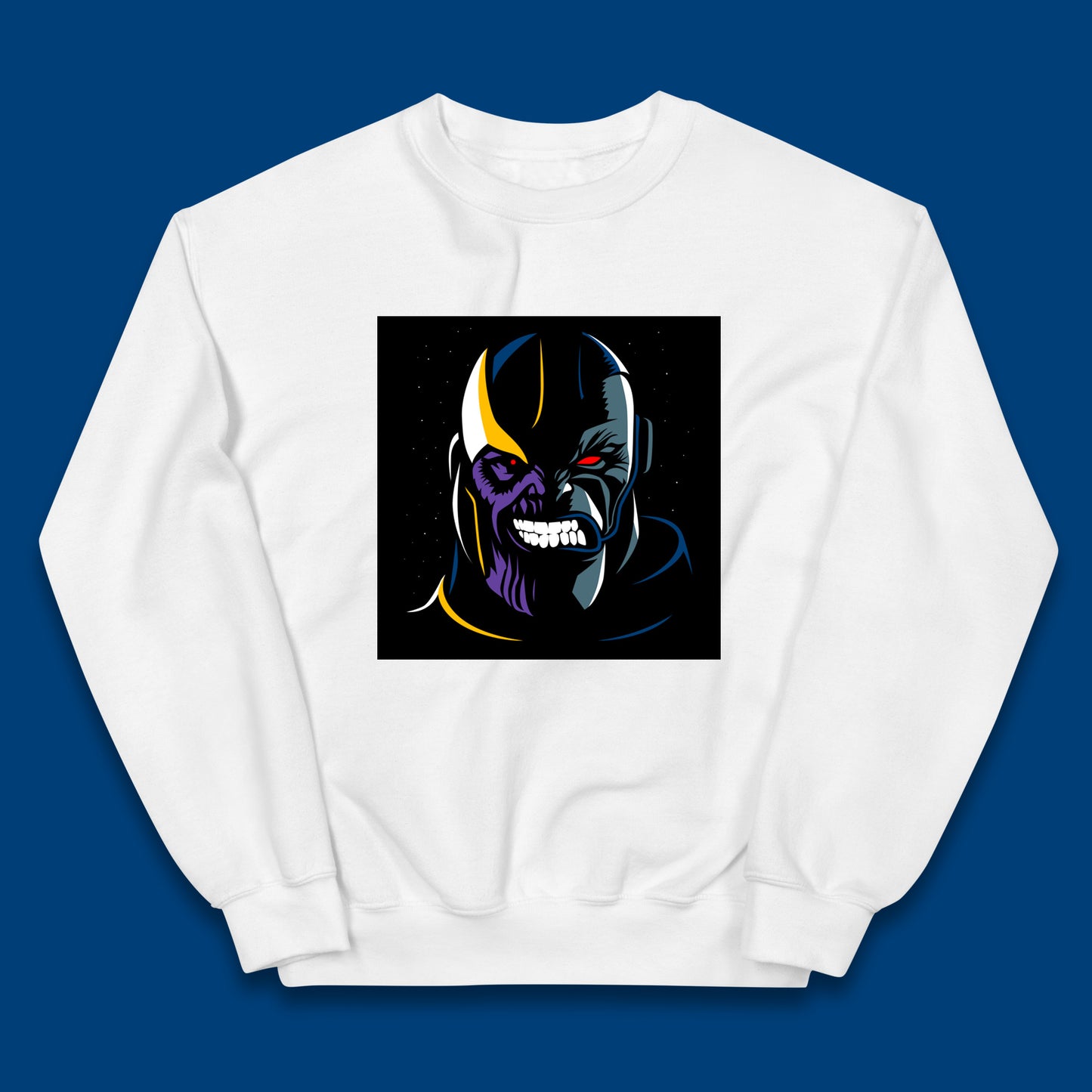 Thanos Comic Book Supervillain Fictional Characters Avengers Endgame Marvel Villian Kids Jumper