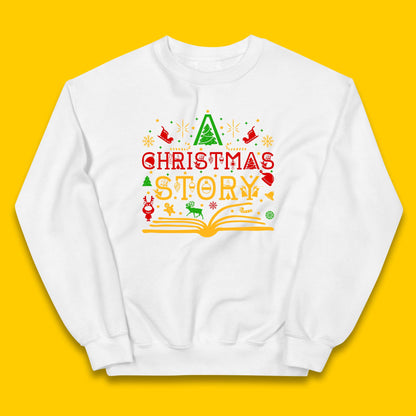 a christmas story kids jumper