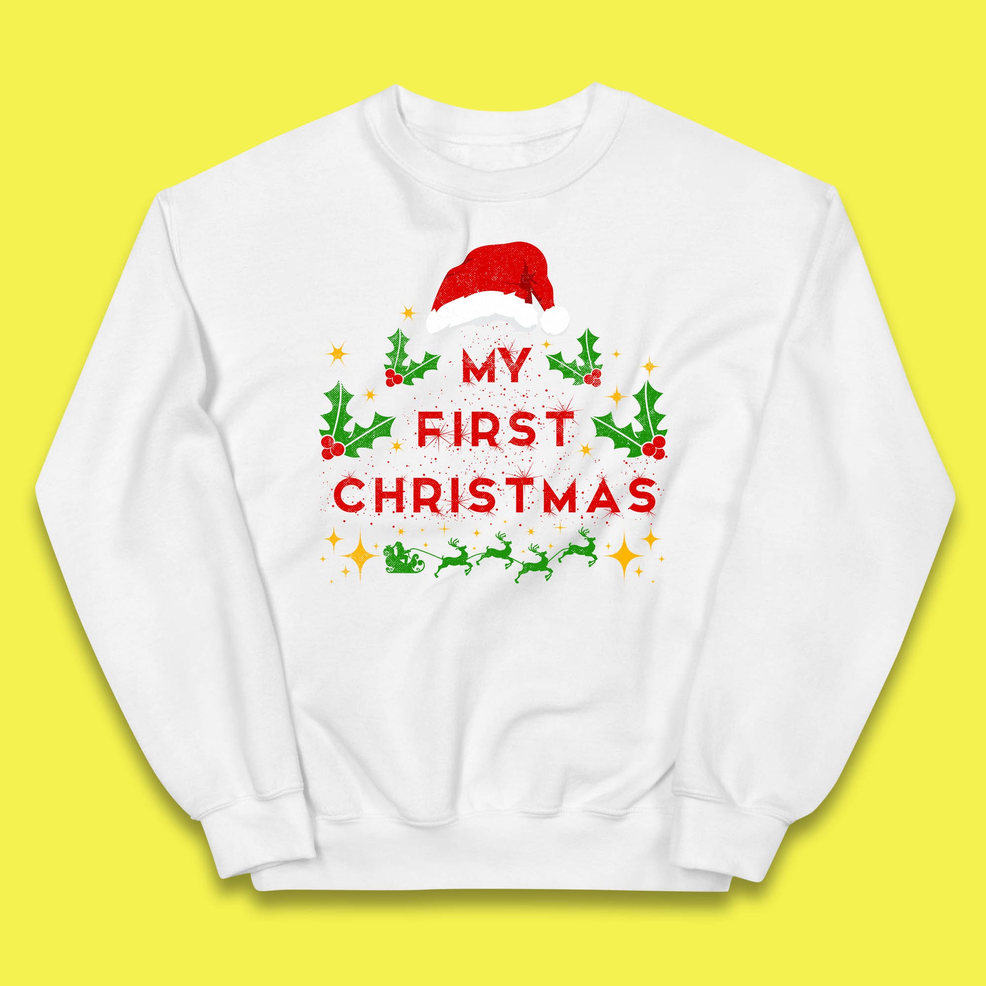 my first christmas winter jumper